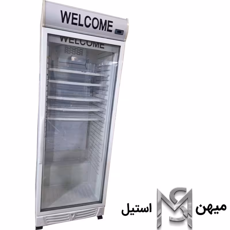یخچال نوشیدنی ایستاده تک درب دهنه 70 سانتی مدل Welcome