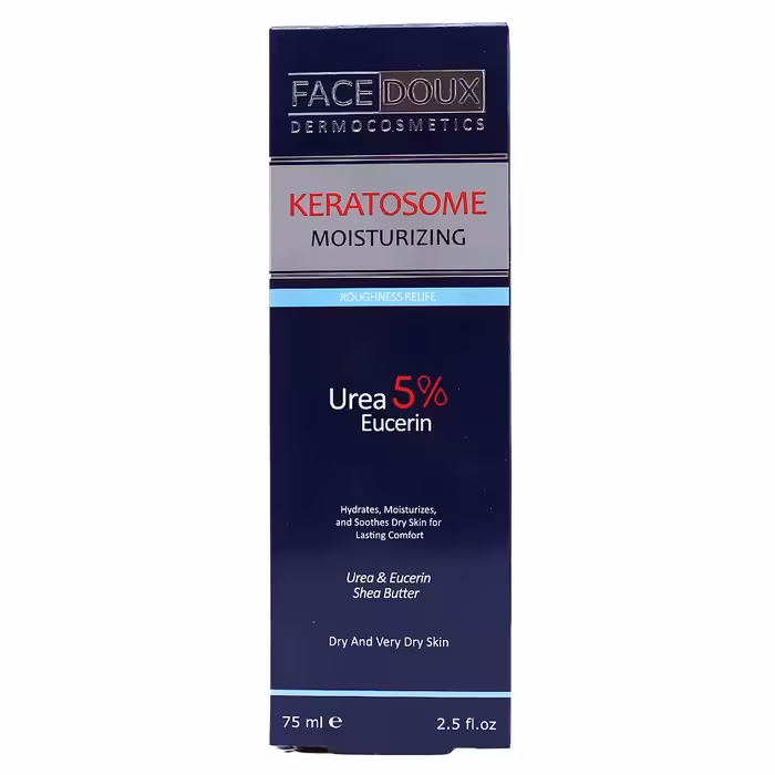 کرم مرطوب کننده اوره و اوسرین، درصد اوره 5، برند فیس دوکس (Face Dox)، مدل Keratosum