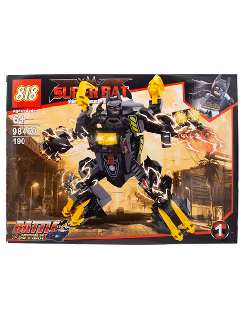 لگو 190 تکه نبرد بتمن کد 98460-1