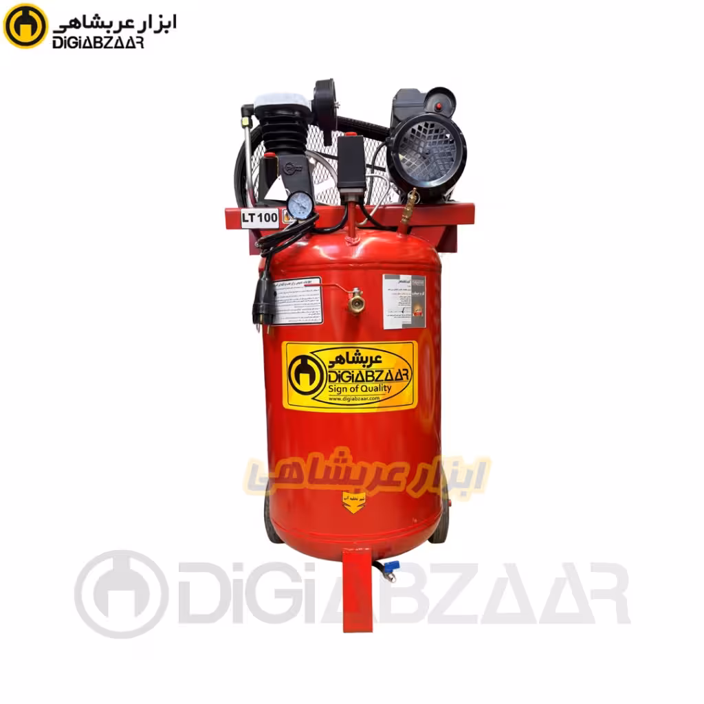 کمپرسور 100 لیتری ایستاده تک سیلندر DGA20931