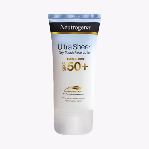 لوسیون ضد آفتاب Ultra Sheer SPF50 نوتروژینا 30 میل