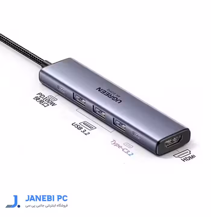 هاب 6 پورت USB-C یوگرین مدل CM511 45031