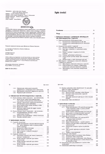 خرید و دانلود نسخه کامل کتاب Spektroskopia molekularna