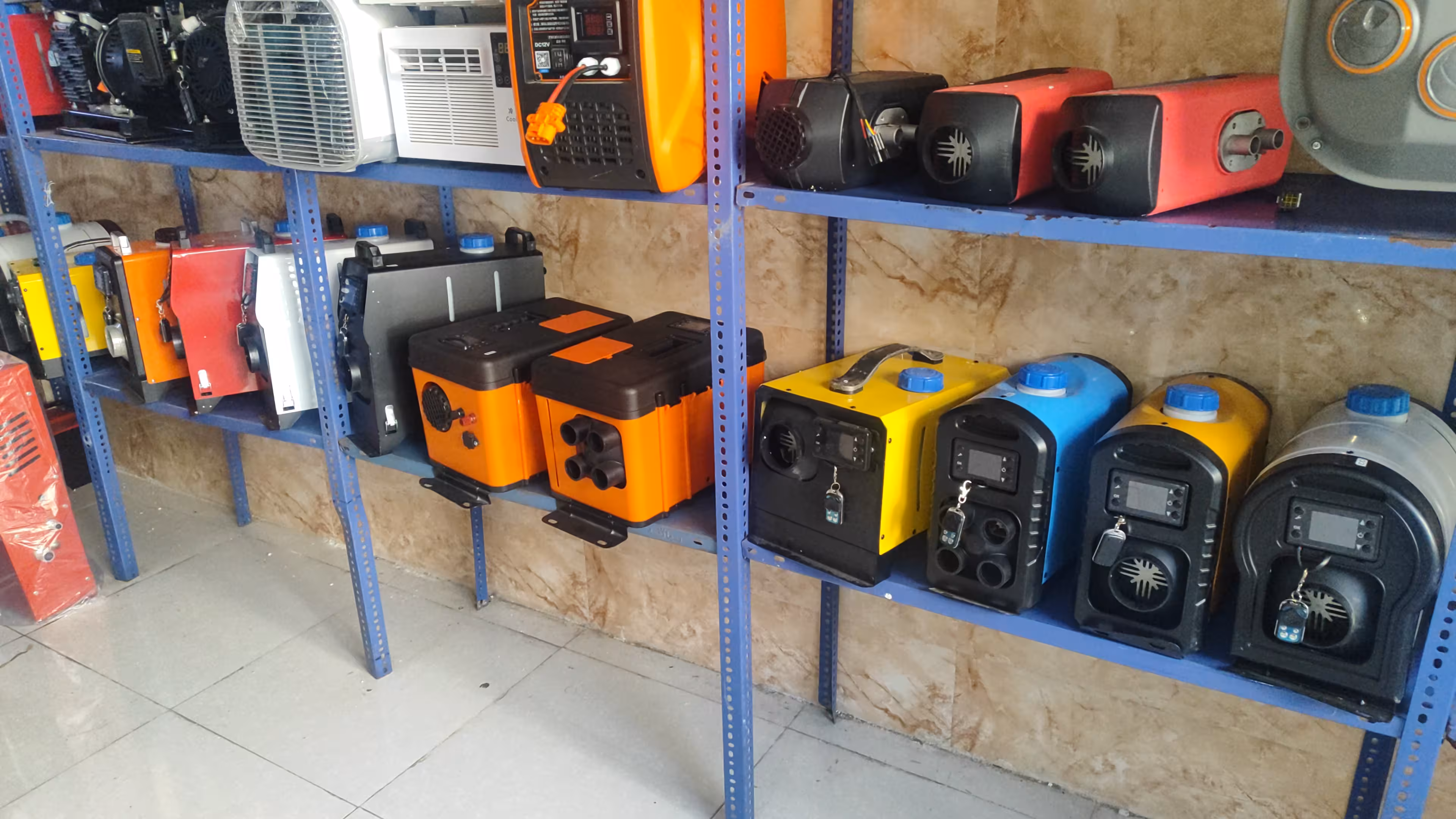 بخاری درجا گازوییلی نفتی پنج کیلو وات