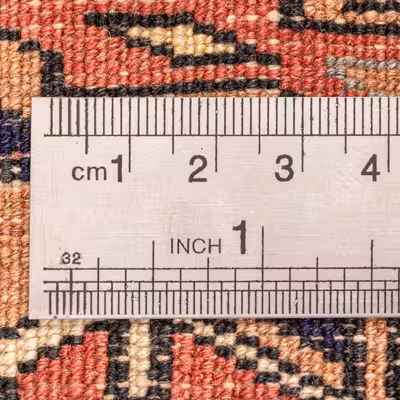 فرش دستبافت  سه و نیم متری مدل ترکمن کد 40.1870