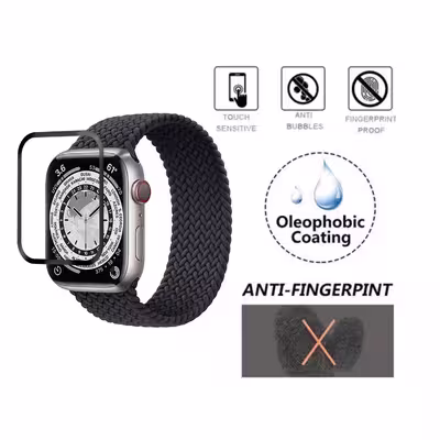 محافظ صفحه نمایش تراستکتور مدل PMMA-T مناسب برای ساعت هوشمند اپل Watch Edition Series 7 45mm
