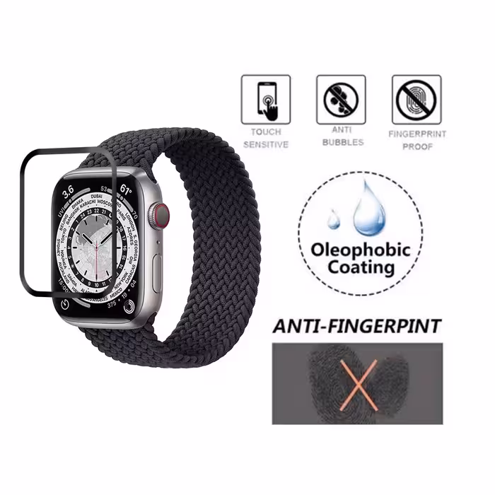 محافظ صفحه نمایش تراستکتور مدل PMMA-T مناسب برای ساعت هوشمند اپل Watch Edition Series 7 45mm