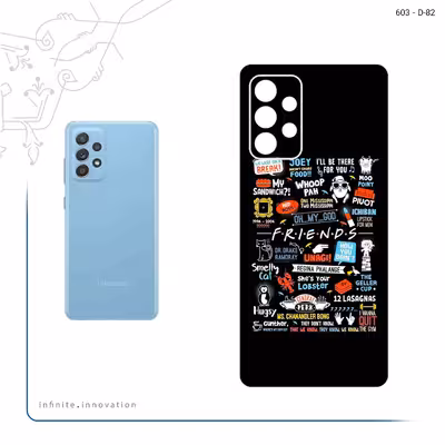 برچسب پوششی ماهوت مدل Friends 2 مناسب برای گوشی موبایل سامسونگ Galaxy A52s 5G