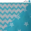سرویس ملحفه سندس مدل ستاره کد F500 دونفره 3 تکه