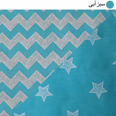 سرویس ملحفه سندس مدل ستاره کد F500 دونفره 3 تکه