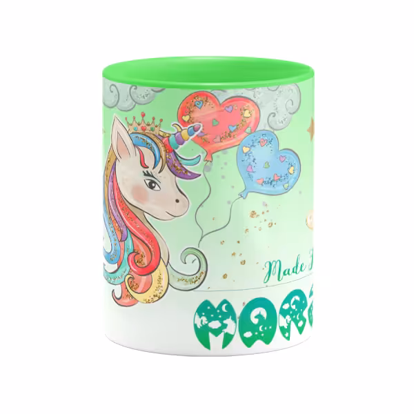 ماگ مدل اسب تک شاخ طرح مرضیه