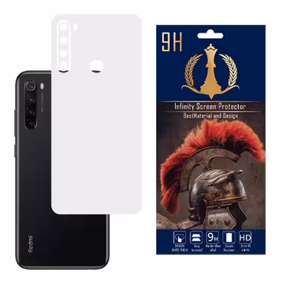 برچسب پوششی اینفینیتی مدل PRO MAX مناسب برای گوشی موبایل شیائومی REDMI NOTE 8 / REDMI NOTE 8T / REDMI NOTE 8 2021 به همراه محافظ صفحه نمایش و محافظ لنز دوربین