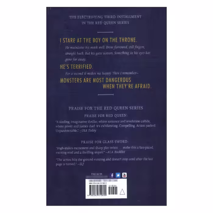 کتاب Kings Cage اثر Victoria Aveyard انتشارات الوندپویان