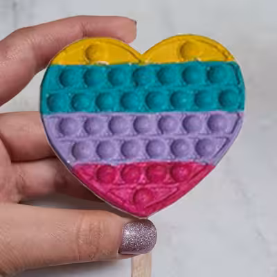 گیفت تولد مدل قلب مجموعه 15 عددی