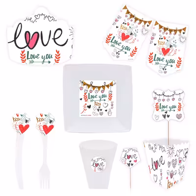  مجموعه 72 عددی تم تولد طرح لاو