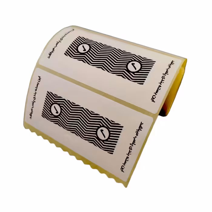 برچسب آسانکار طرح پلمب بسته بندی مدل PL1 بسته 100 عددی