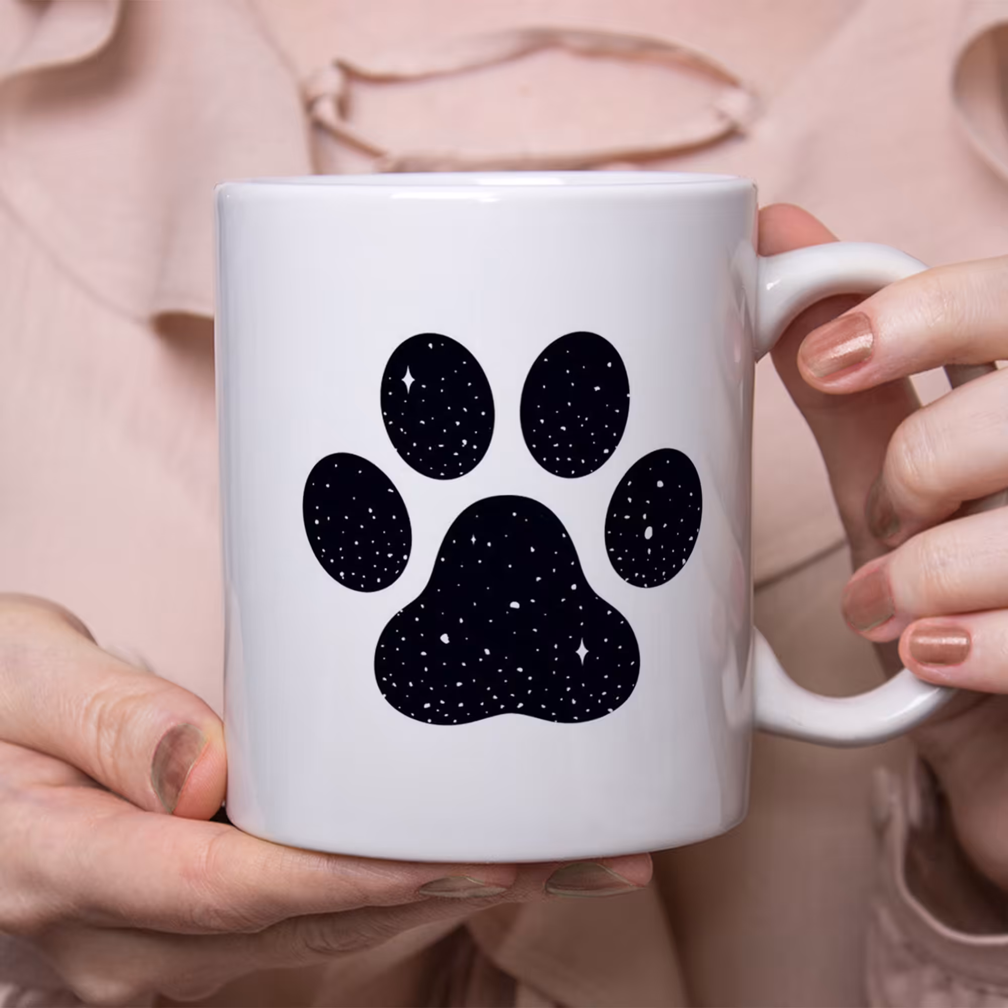 ماگ طرح گربه مدل پنجه F1