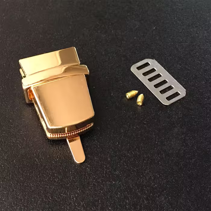 قفل فشاری کیف مدل Lock-Gld-P01