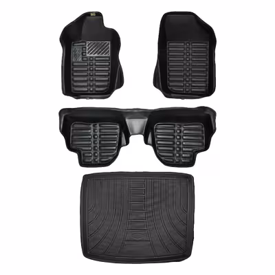   کفپوش پنج بعدی خودرو پانیذ مدل EVA مناسب برای پژو 207 صندوق دار به همراه صندوق