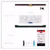 برچسب پوششی ماهوت مدل Army-Snow-Pixel مناسب برای تبلت سامسونگ Galaxy Tab S 10.5 2014 T800