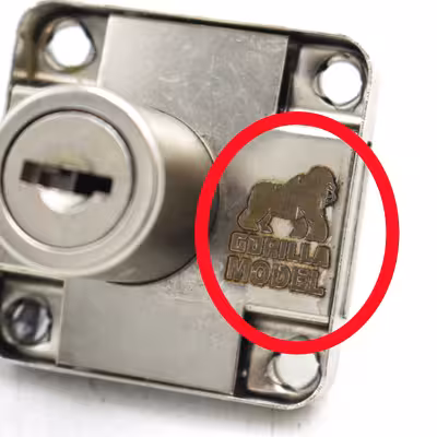 قفل کمدی مدل گوریلا طرح تک پله کد YP-TAK-TASHO