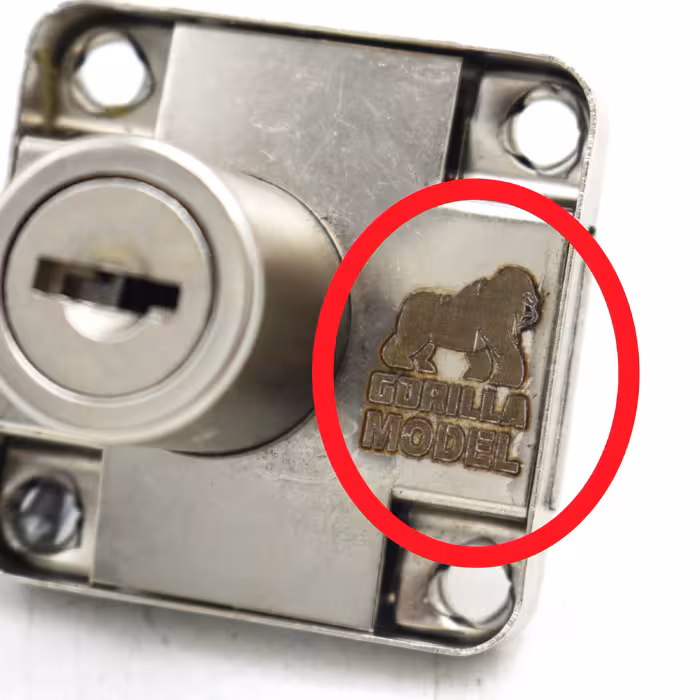 قفل کمدی مدل گوریلا طرح تک پله کد YP-TAK-TASHO