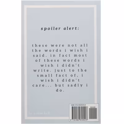 کتاب The Words I Wish I Said اثر caitlin kelly انتشارات Independently