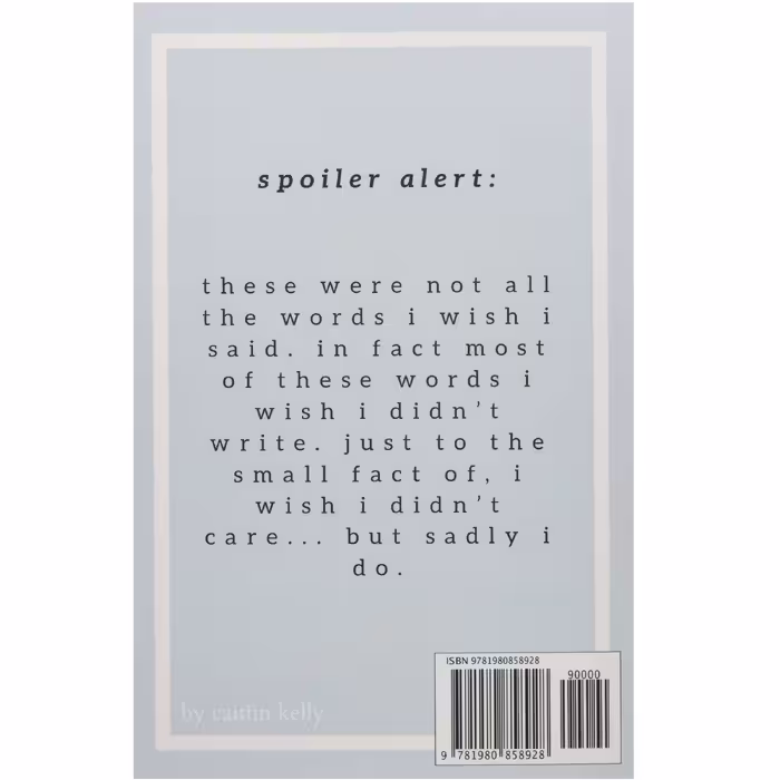 کتاب The Words I Wish I Said اثر caitlin kelly انتشارات Independently