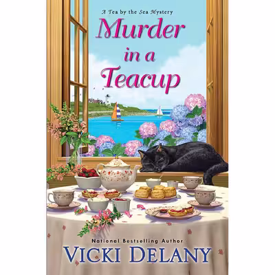 کتاب Murder in a Teacup (Tea by the Sea Mysteries) اثر Vicki Delany انتشارات Kensington