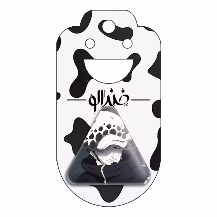 پیکسل خندالو طرح ترافالگار دی لاو انیمه وان پیس مدل مثلثی کد 11451