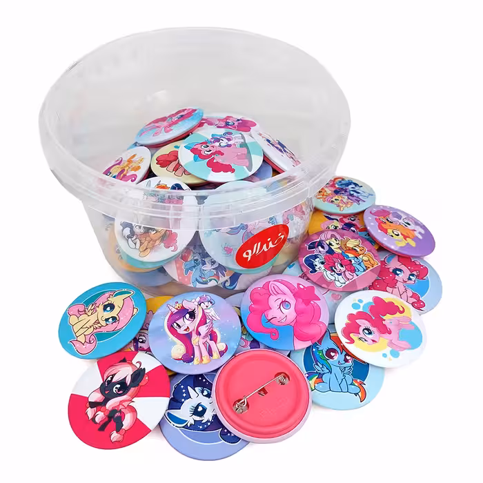 پیکسل خندالو مدل اسب تک شاخ پونی کد 57 بسته 49 عددی