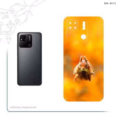 برچسب پوششی ماهوت مدل Squirrel مناسب برای گوشی موبایل شیائومی Redmi 10A
