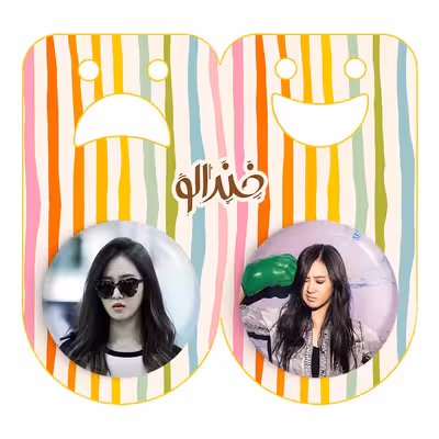 پیکسل خندالو مدل یوری گروه گرلز جنریشن Girls Generation کد 2175421758 مجموعه 2 عددی