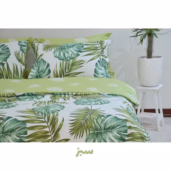 سرویس ملحفه بومرنگ مدل Hawaii-A2P یکنفره 4 تکه