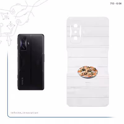 برچسب پوششی ماهوت مدل Seafood مناسب برای گوشی موبایل شیائومی Redmi K50 Gaming