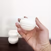 گلدان دکوری مدل حلقه ای مجموعه 3 عددی