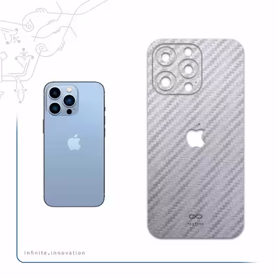 برچسب پوششی ماهوت مدل Steel-Fiber مناسب برای گوشی موبایل اپل iphone 13 Pro