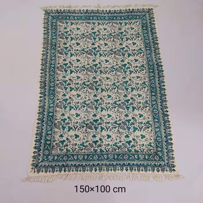 رومیزی قلمکار مدل تینا طرح باغ انگور کد T28