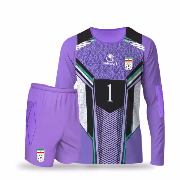 پیراهن و شورت دروازه بانی بچه گانه و بزرگسال ایران