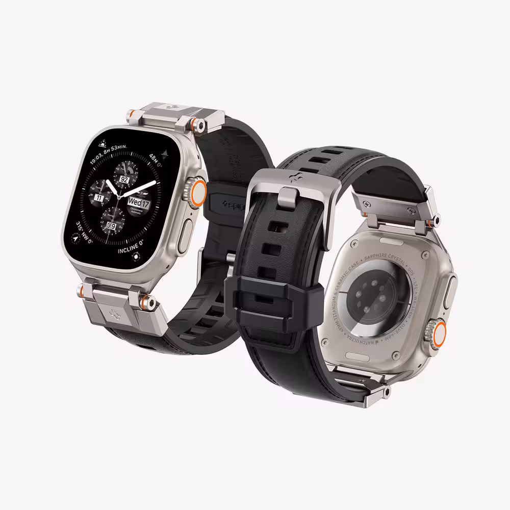 ارسال رایگان و فوری  بند اپل واچ اسپیگن مدل Spigen DuraPro Armor PU for Apple Watch 49/46/45 mm