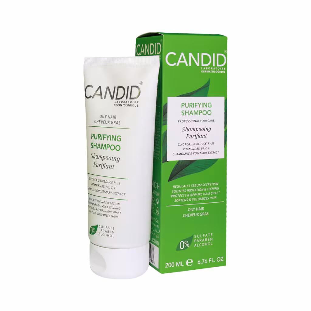 شامپو ویتامینه مو چرب کاندیدPURIFYING SHAMPOO CANDID