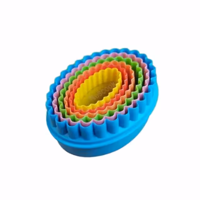 ست کاتر بیضی دوطرفه 6 عددی