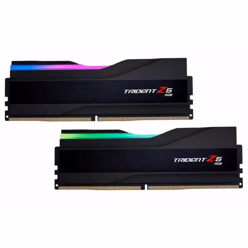 رم جی اسکیل مدل G.SKILL TRIDENT Z5 RGB 64GB 6400MT BLACK C32 Dual