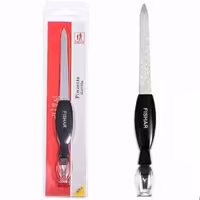 سوهان ناخن فلزی همراه با گوشه گیر_ کیفیت خوب_ مناسب خانه و سالن زیبایی