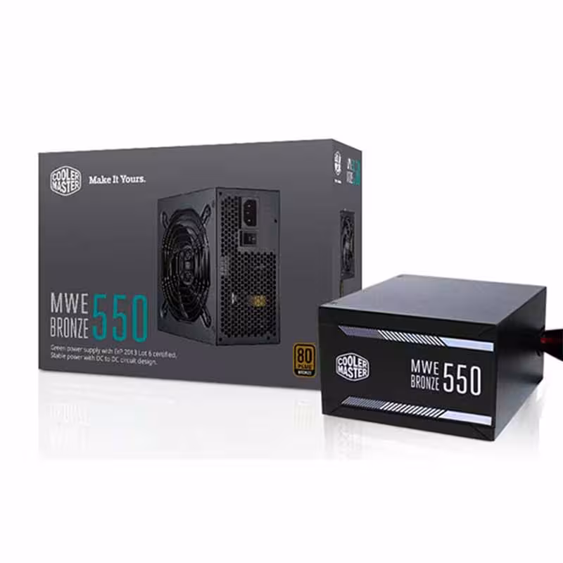 پاور 550 واتی MWE Bronze 550 کولر مستر