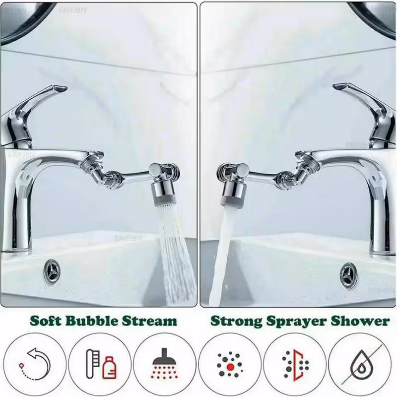 سر شیر 360درجه گرم بالا