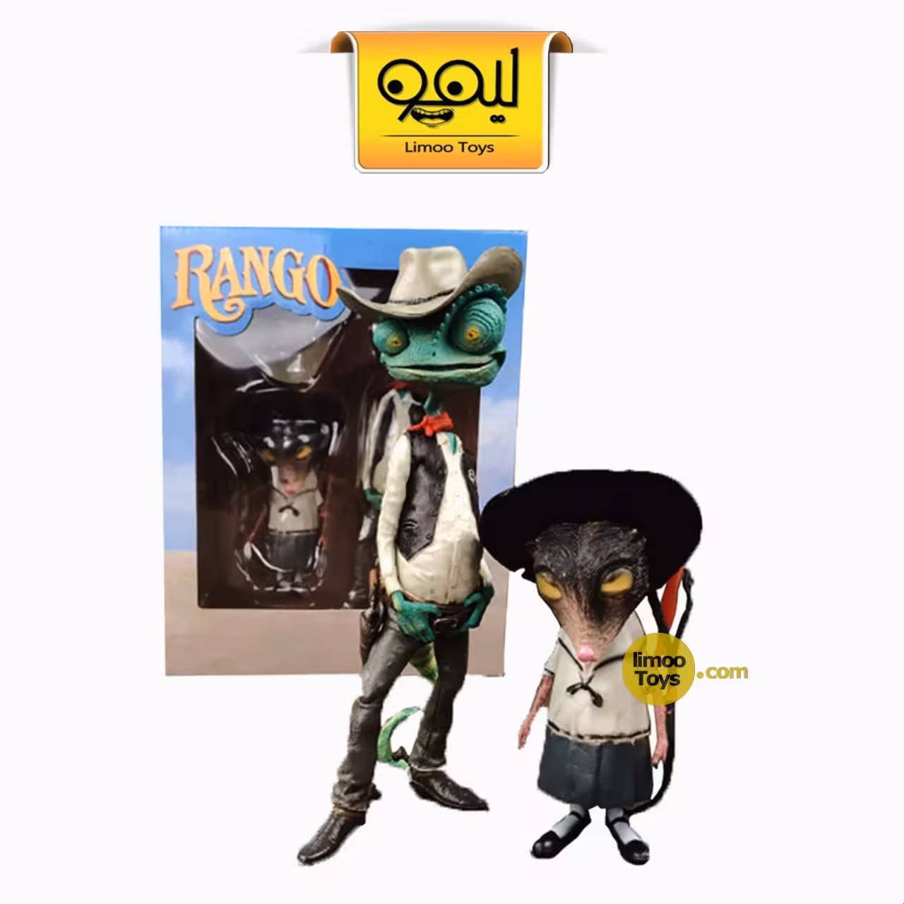فیگور رنگو و پریسیلا Rango and priscilla