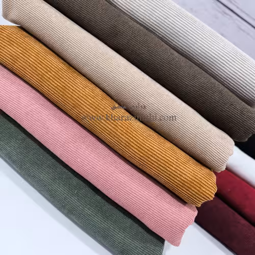 مخمل کبریتی طرح ریز