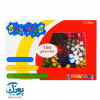 بازی ساختنی ستاره دنباله 100 قطعه سطلی شایان