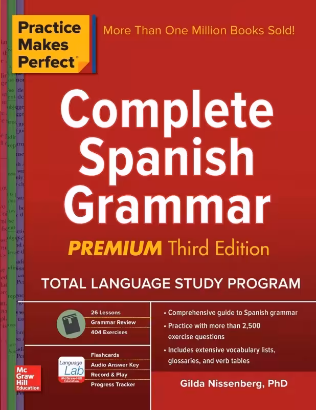 پرکتیس میکز پرفکت اسپنیش گرامر | کتاب اسپانیایی Practice Makes Perfect Complete Spanish Grammar